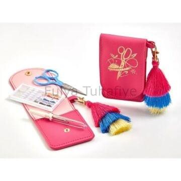 Deri Cüzdanlı Dikiş Seti