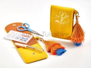 Deri Cüzdanlı Dikiş Seti