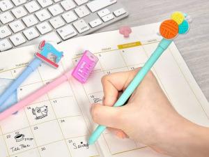 Tükenmez Kalem Örgü Figürlü