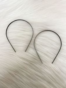 Metal 5 mm Taç Siyah