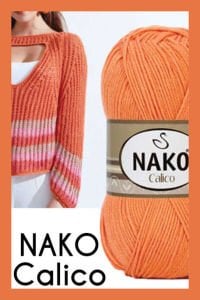 Nako Calico 208 beyaz