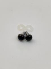 8 mm Renkli İthal Amigurumi Gözler Gri