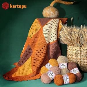 Kartopu Cotton Love K354 TEN RENGİ