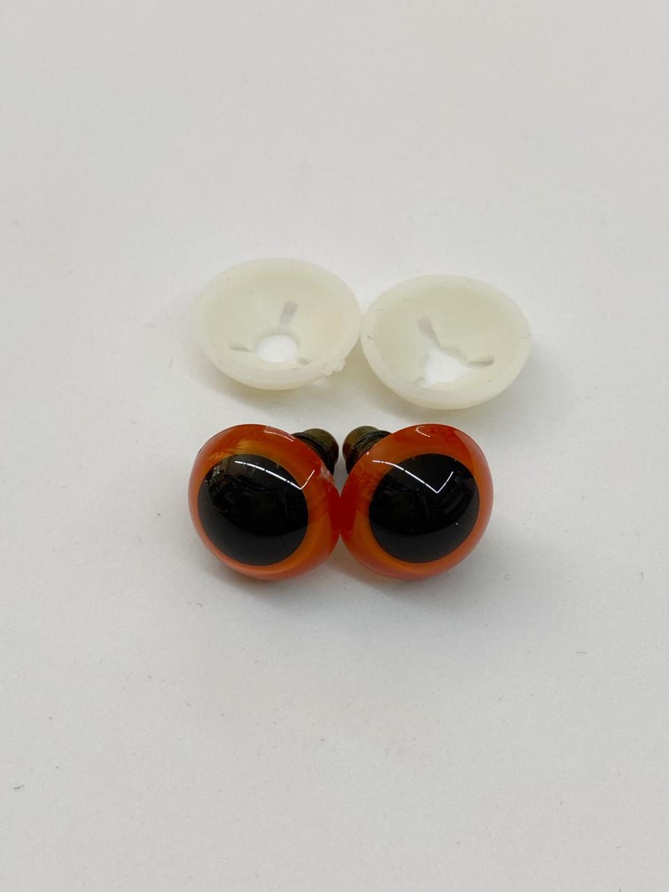 15 mm Renkli İthal Amigurumi Gözler Tarçın