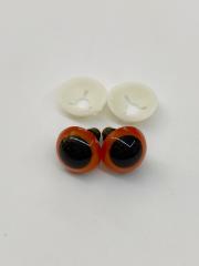 15 mm Renkli İthal Amigurumi Gözler Tarçın