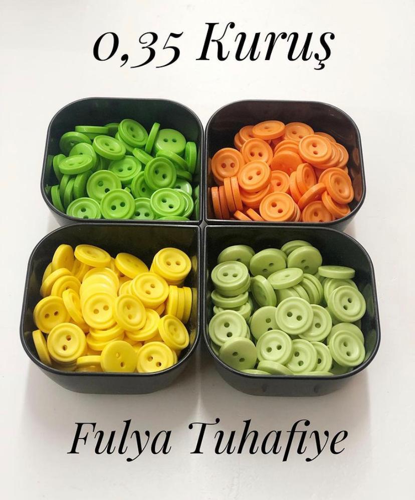 Yuvarlak Bebe Düğme