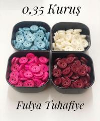Yuvarlak Bebe Düğme