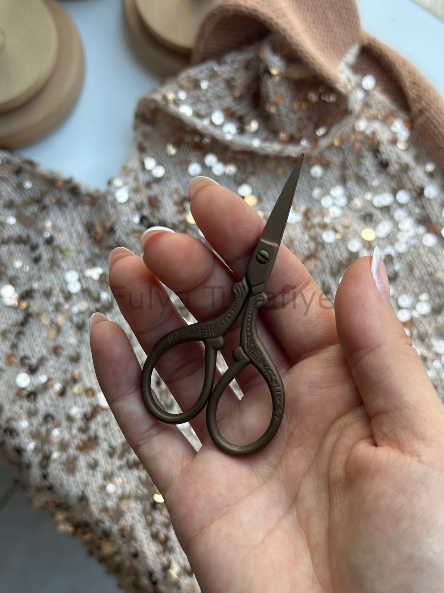 Etnik Desenli Makas Model 2