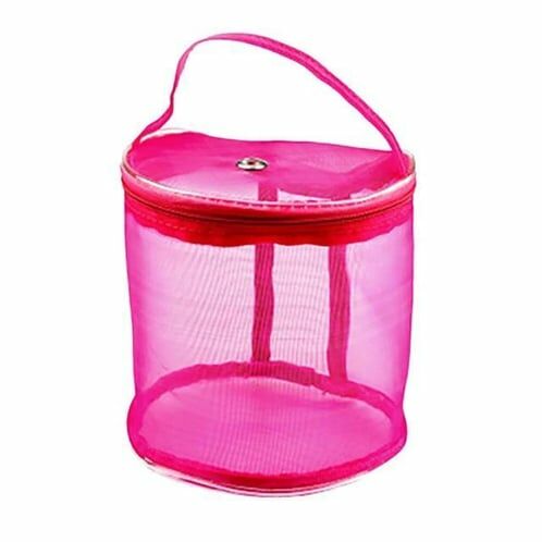 Mini Silindir Çanta Koyu Pembe