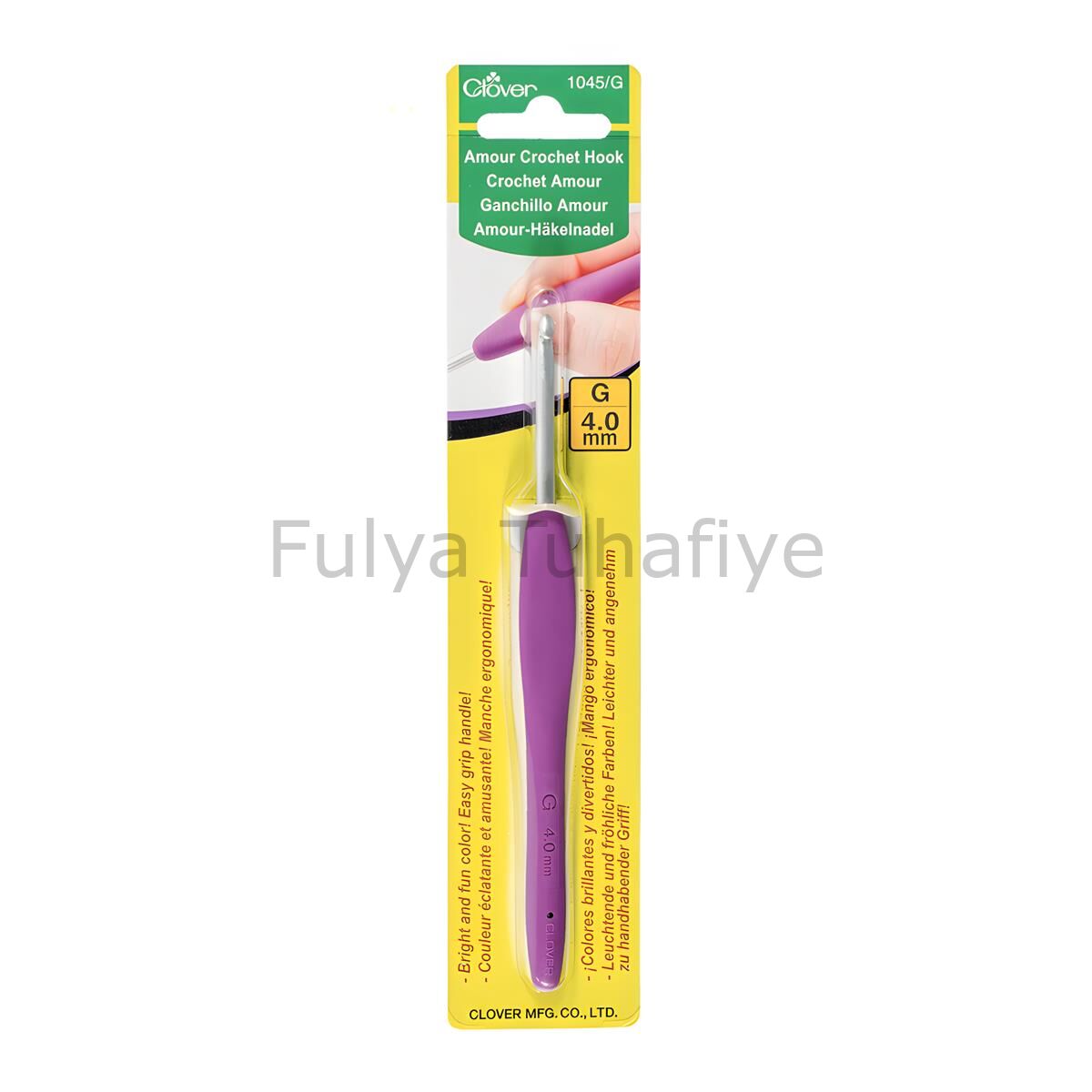 Clover Amour Crochet Hook 4 mm
