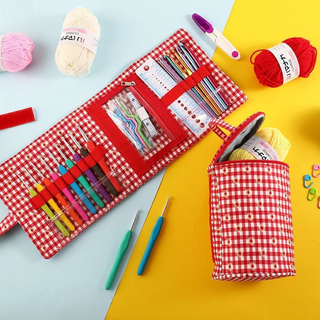 LE-9 Papatya Desen Organizer Çanta