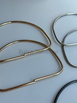 Metal Çanta Sapı D Şeklinde