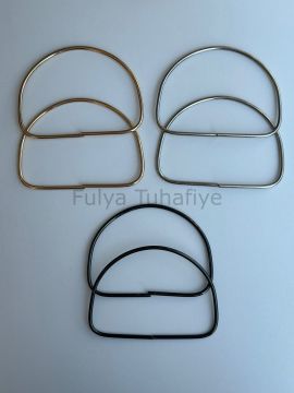 Metal Çanta Sapı D Şeklinde