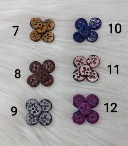 Polyester Eskitme Düğme (1.70 cm)