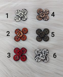 Polyester Eskitme Düğme (1.70 cm)