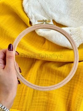 Nurge Vidali Ahşap Kasnak