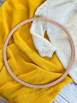 Nurge Vidali Ahşap Kasnak