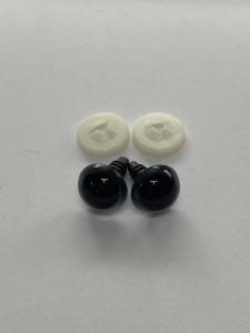 12 mm Renkli İthal Amigurumi Göz Antrasit