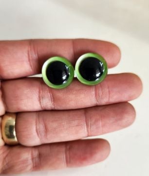 16 mm Renkli İthal Amigurumi Göz Mavi