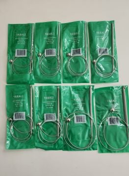 Yabalı Çelik Misinalı Stoplu Tunus Tığ 60 cm