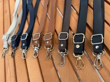 Ayarlanabilir Deri Çanta Sapı 2x120 cm