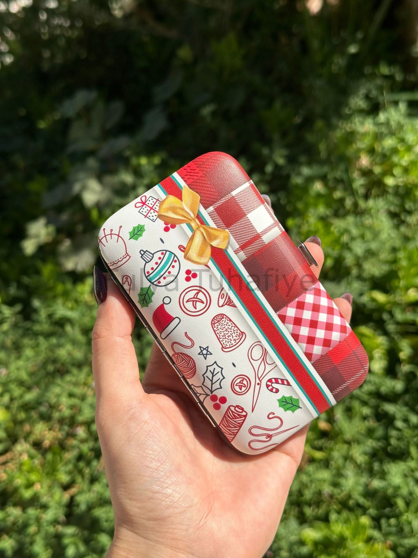 Cüzdanlı Dikiş Kit Yeni Yıl Temalı