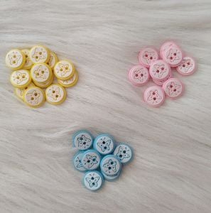 Kelebek Model Bebe Düğme