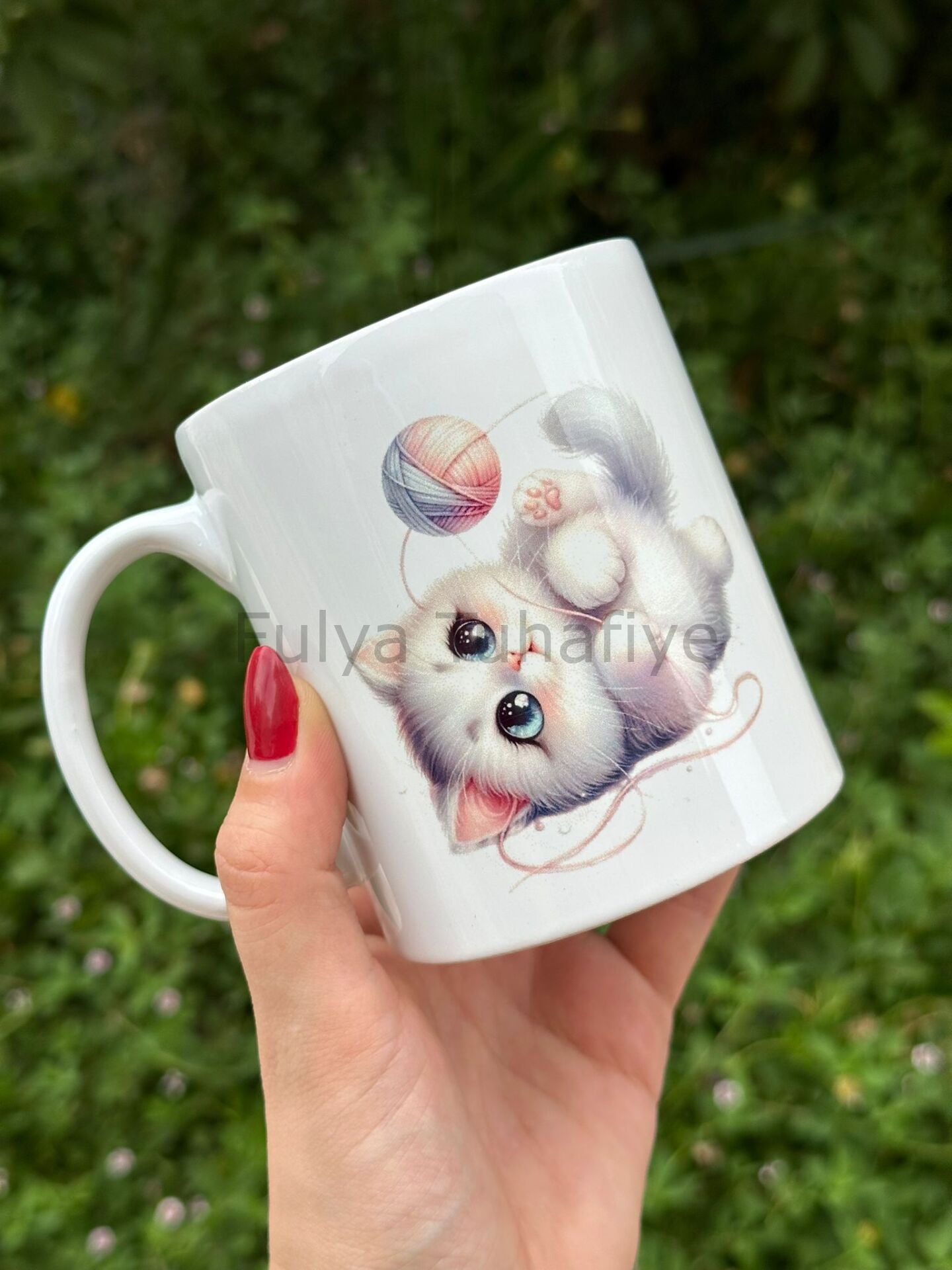 Örgücü Hayvanlar Nescafe Kupası Kedi 2