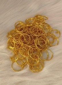 Anahtarlık Halkası Gold Renk (2,5 cm)