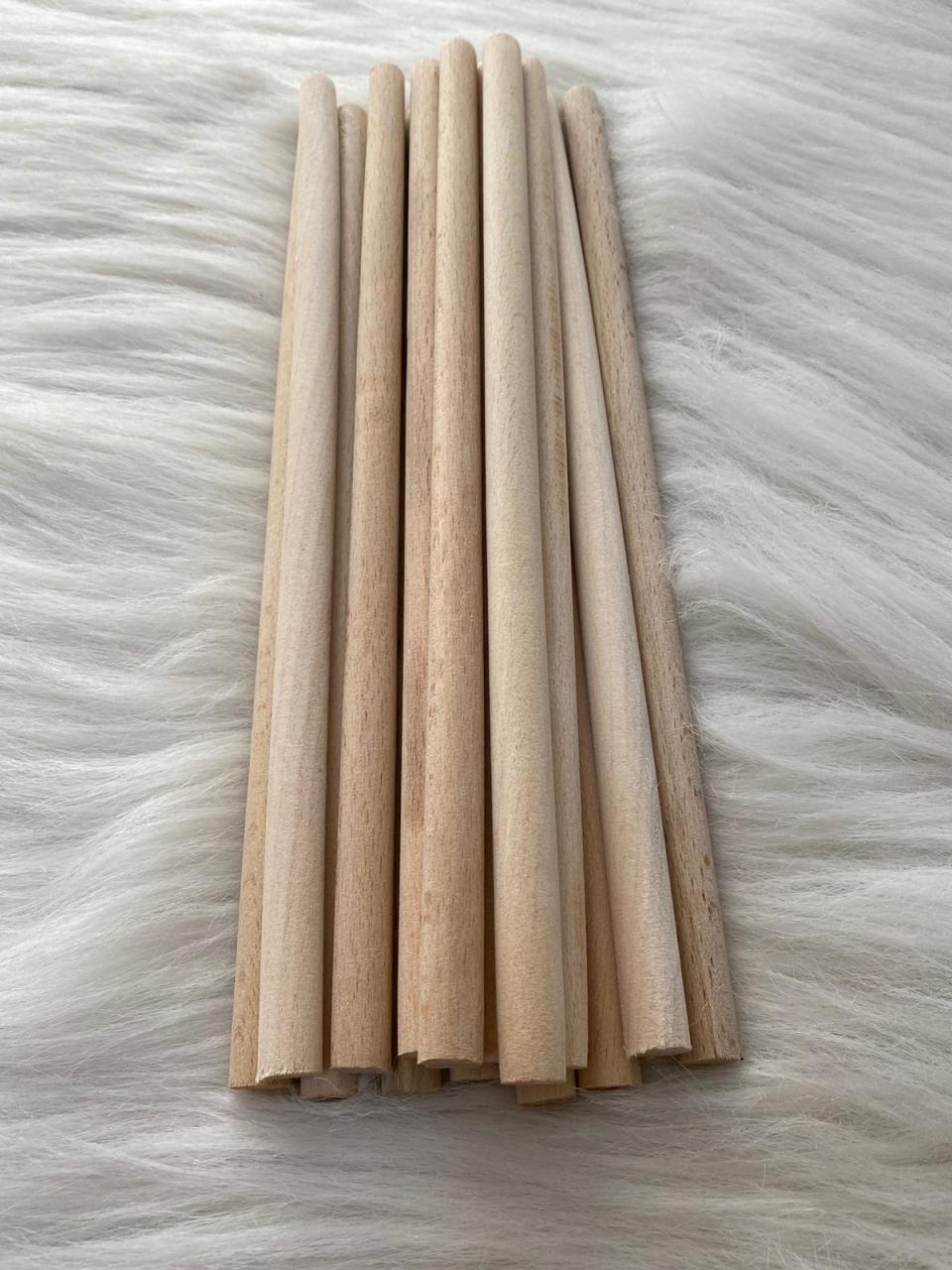 12 mm 30 Cm Ahşap Cubuk