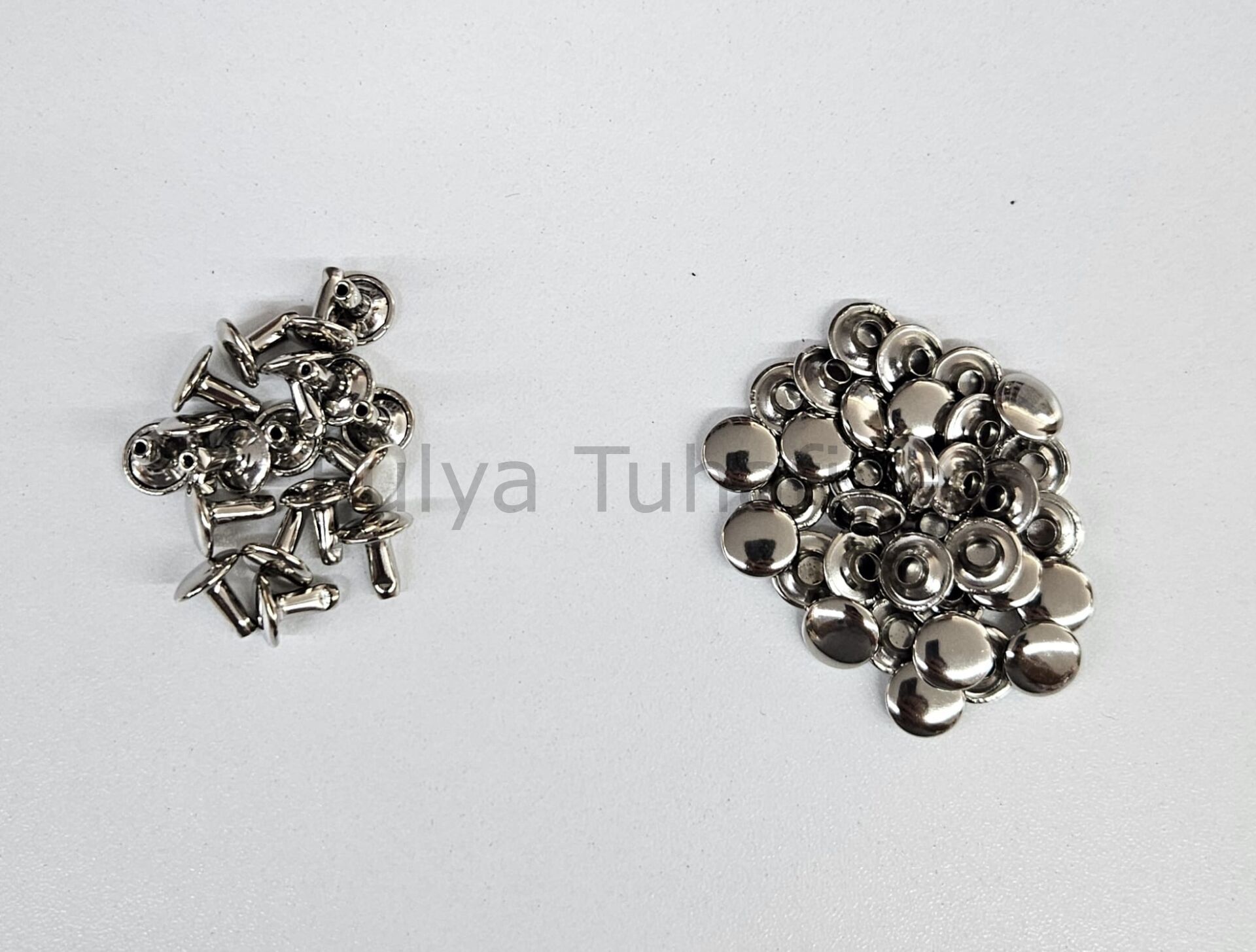 Çanta Trok Aksesuar 10 lu paket Gümüş