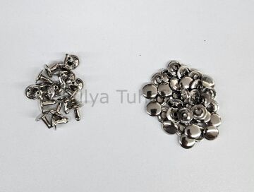 Çanta Trok Aksesuar 10 lu paket Gümüş