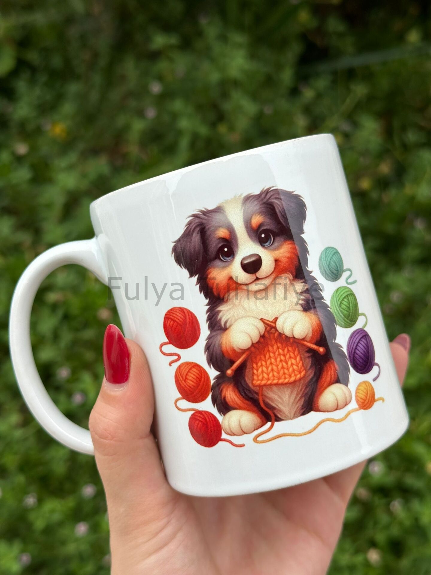 Örgücü Hayvanlar Nescafe Kupası Köpek 1