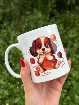 Örgücü Hayvanlar Nescafe Kupası Köpek 2