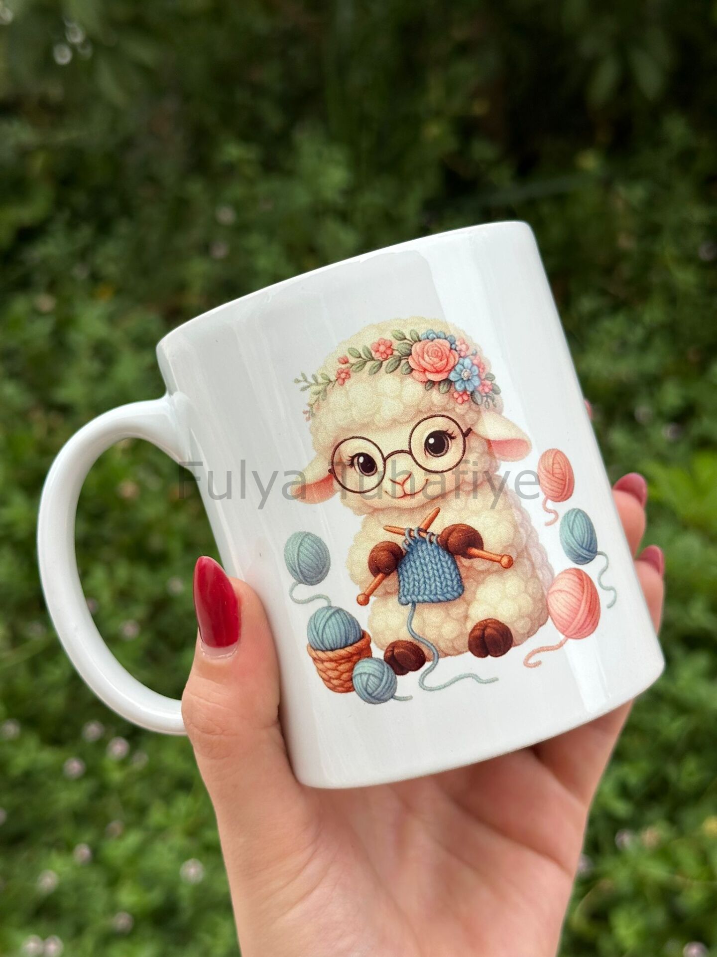 Örgücü Hayvanlar Nescafe Kupası Koyun