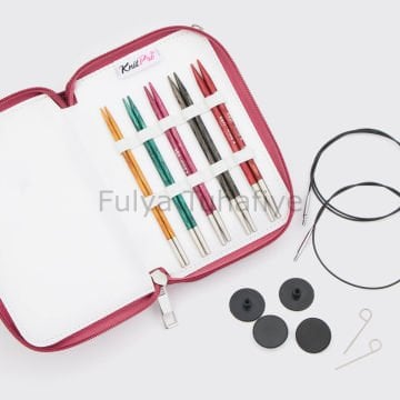 Knitpro Dreamz Starter Değiştirilebilir Misinalı 13 cm Şiş Seti