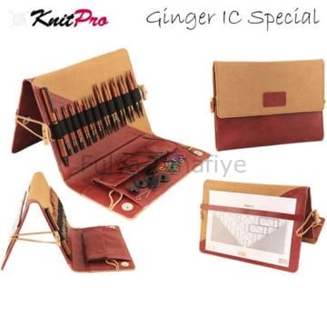 KnitPro Ginger Special 10 cm Değiştirilebilir Misinalı Gift Set