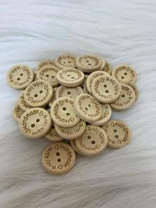 İthal Handmade Düğme (Boyut Seçenekli) 2 cm