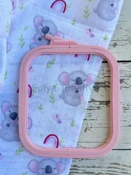 Nurge Plastik Pembe Kare Kasnak