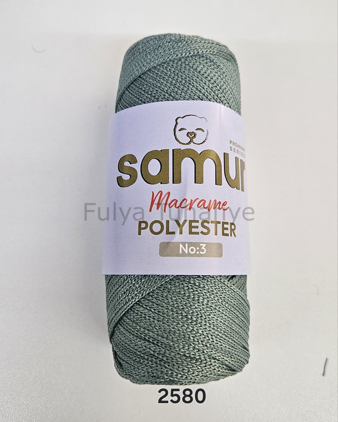 Samur Polyester Makrome 3 mm 2580 Yeşil