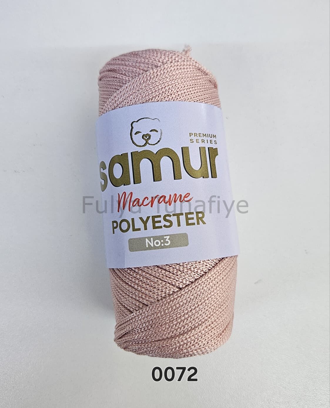 Samur Polyester Makrome 3 mm 0072 Pudra