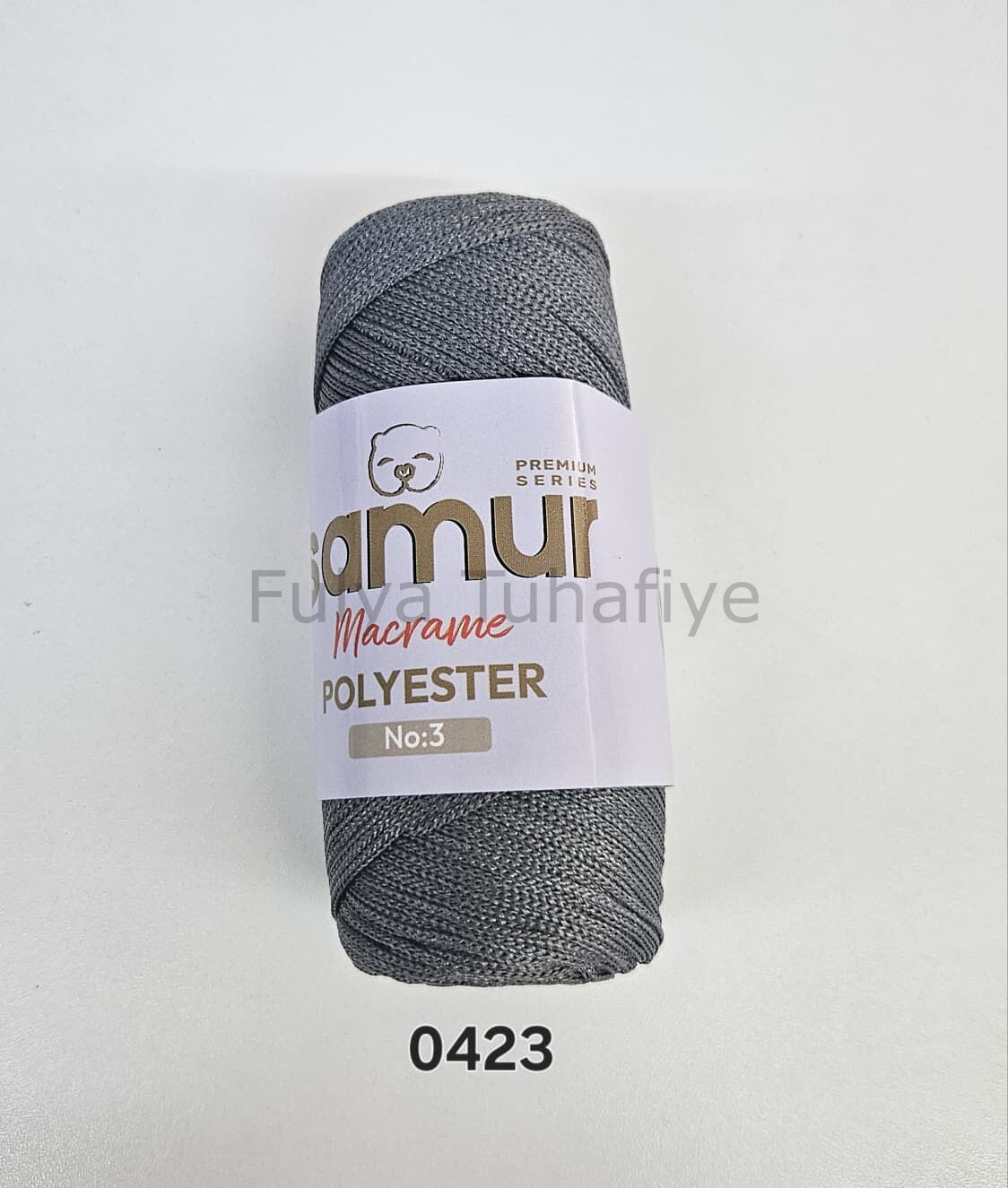 Samur Polyester Makrome 3 mm 0423 Gri