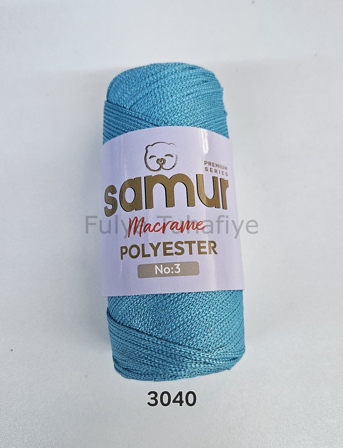 Samur Polyester Makrome 3 mm 3040 Mavi