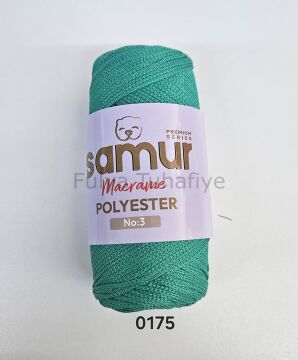 Samur Polyester Makrome 3 mm 0175 Yeşil