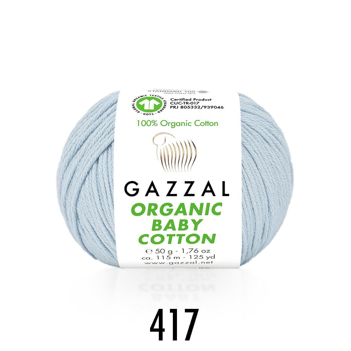 Gazzal Organic Baby Cotton 417