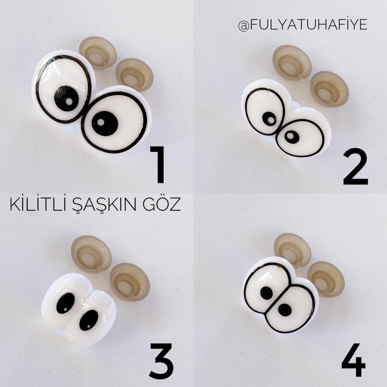 Amigurumi Şaşkın Gözler