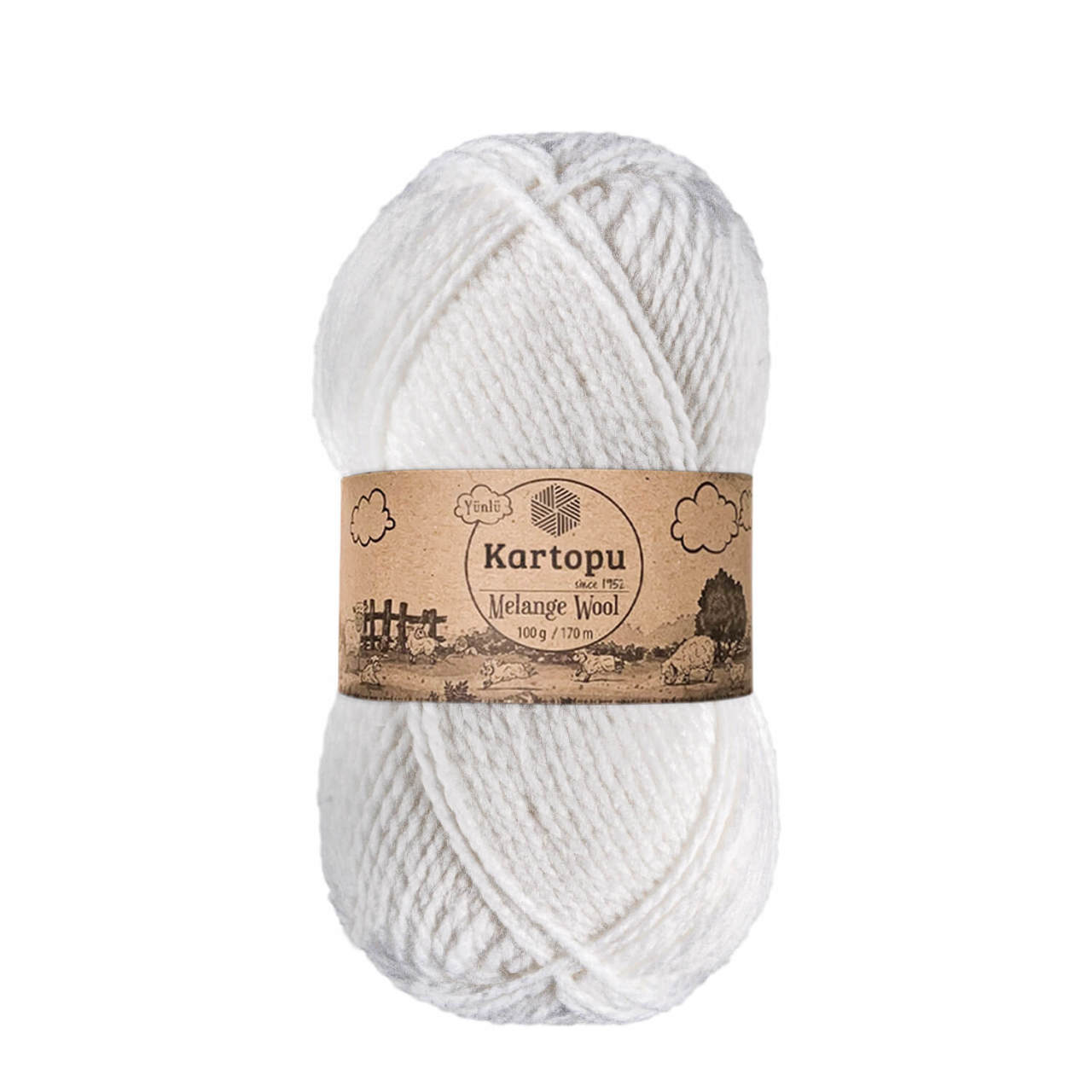 Kartopu Melange Wool K010