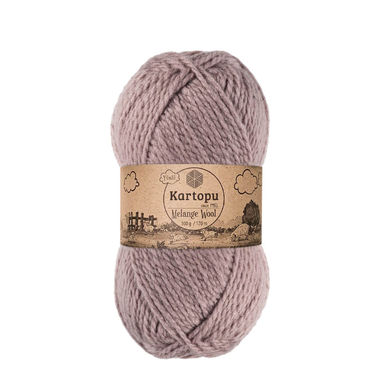 Kartopu Melange Wool K713