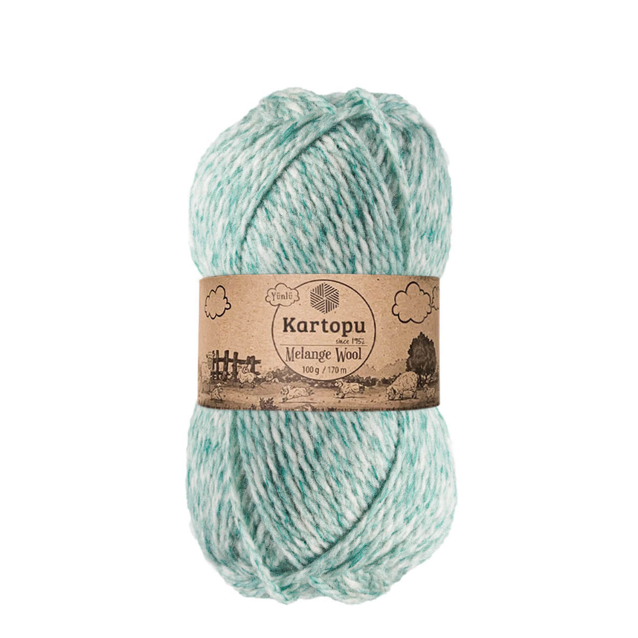 Kartopu Melange Wool K9000