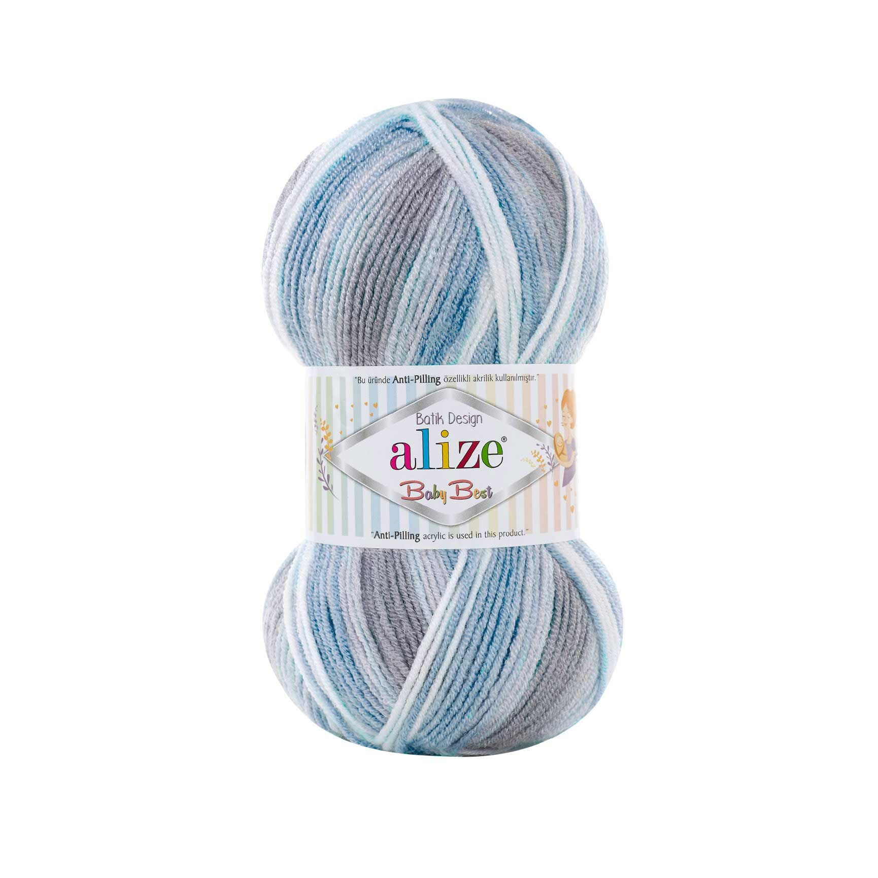 Alize Baby Best Batik & Colors 7540